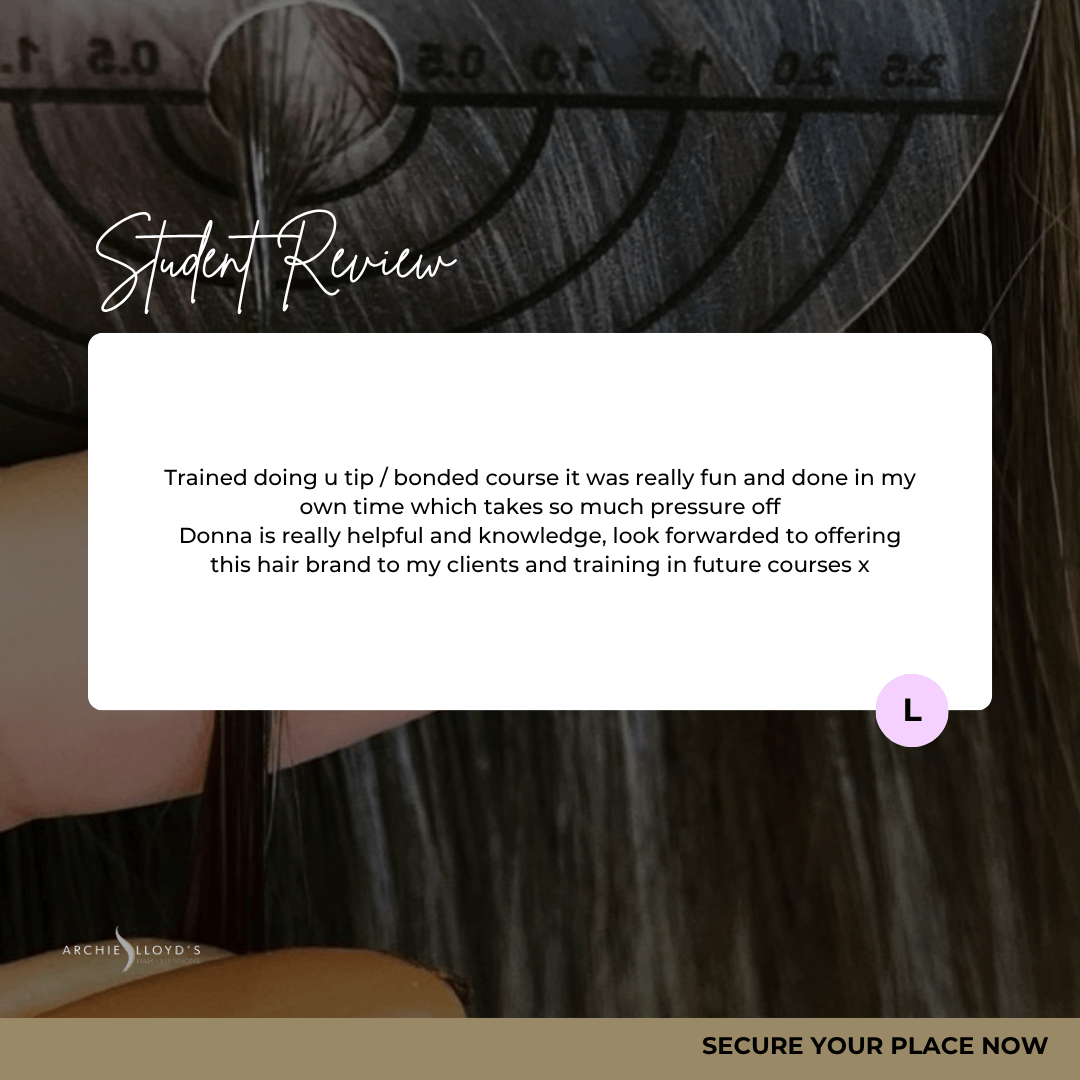 Certified On-Site U-Tip/ K-Tip/ Pre-Bond Hair Extension Course