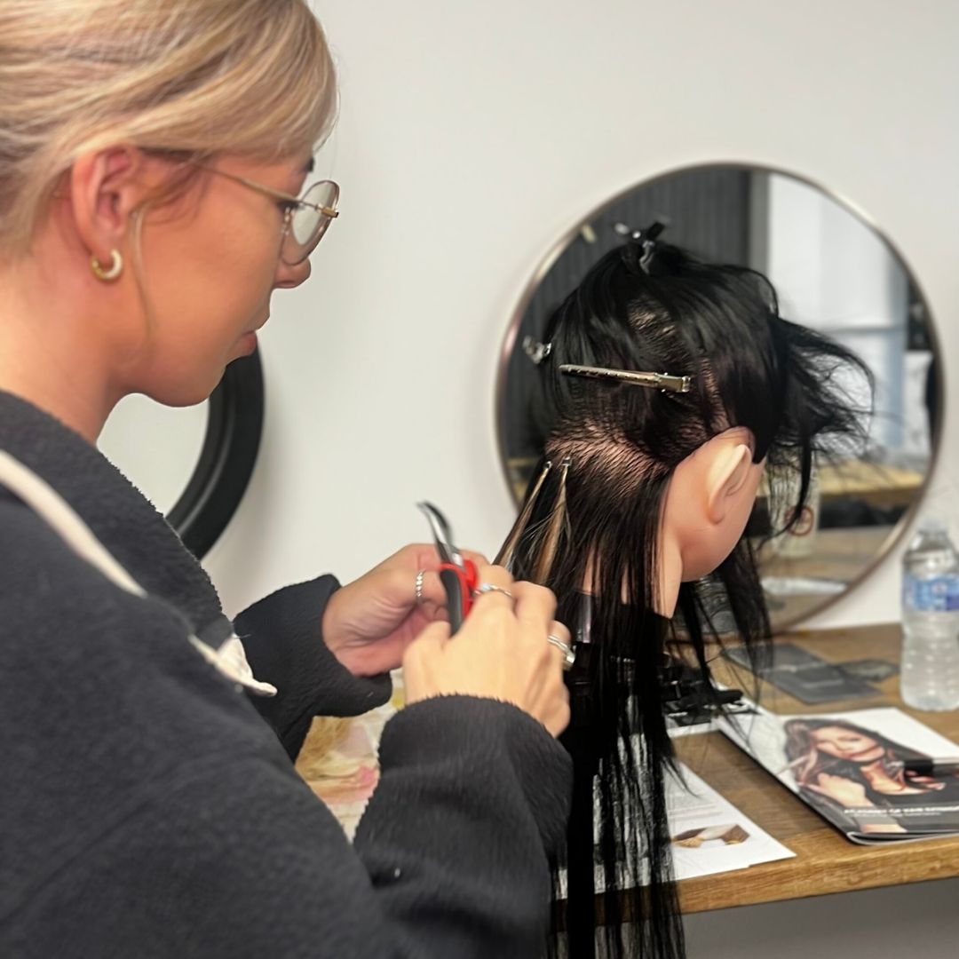 Certified On-Site I-Tips Hair Extension Course
