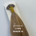 Clearance Shade 14 I-Tips Hair Extensions