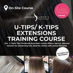 Curso presencial de extensiones de cabello U-Tip/Pre-Bond
