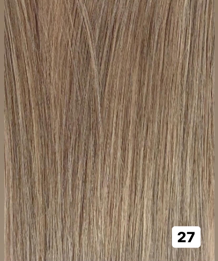 Extensiones de cabello con punta en I personalizadas de 26 pulgadas