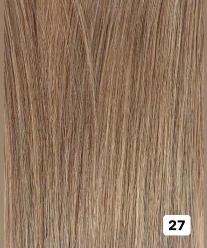 Extensiones de cabello de 26 pulgadas personalizadas con microanillos y bucles