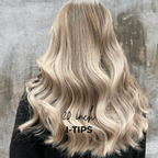 Extensiones de cabello con punta en I de 20 pulgadas de calidad superior
