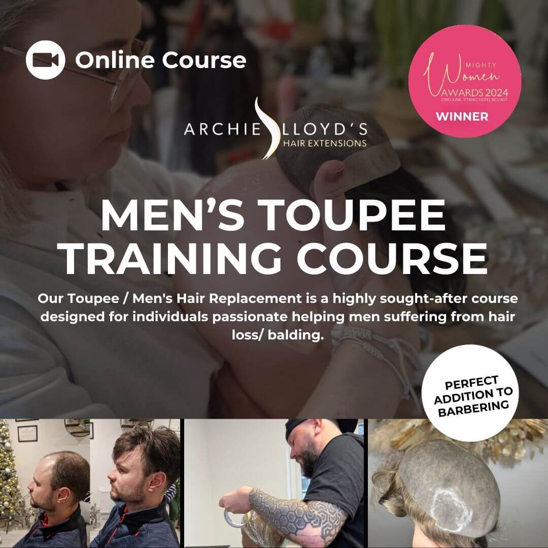 Certified Online Toupee / Men's Hair Replacement Course