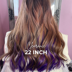 22 inch Clearance Indian Human Hair Extensions