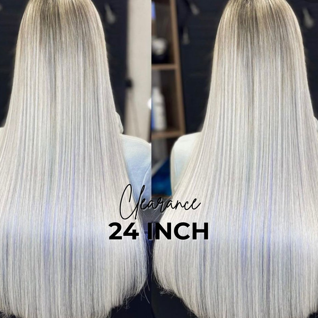 24 inch Clearance Indian Human Hair Extensions