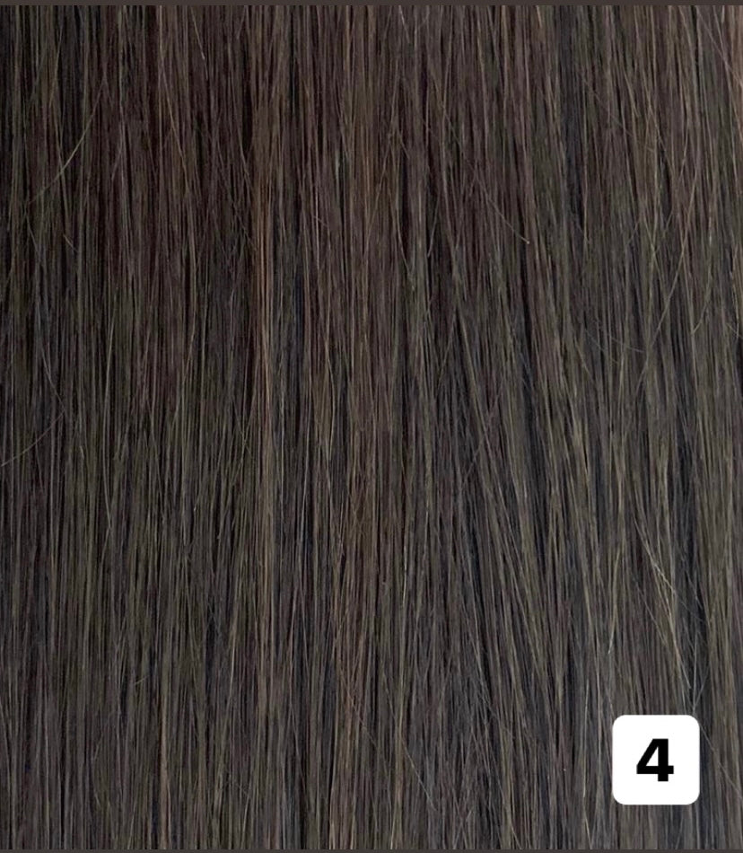 Extensiones de cabello de 22 pulgadas con punta en U/preencoladas