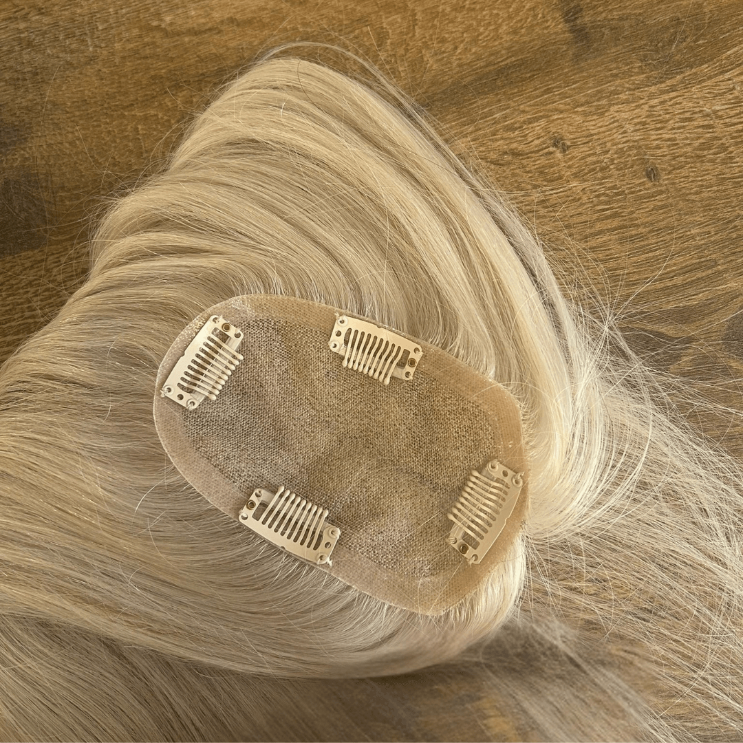 Lace Closure – 4” x 4” | 16” Human Hair for Mesh Integration