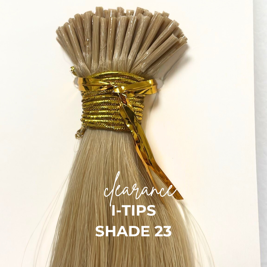 Clearance Shade 23 I-Tips Hair Extensions