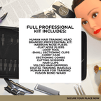 Certified On-Site U-Tip/ K-Tip/  Pre-Bond Hair Extension Course