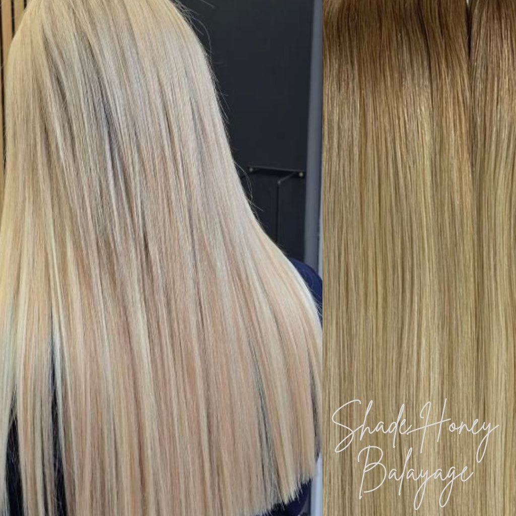 22 Inch Superior Flat Weft Hair Extensions