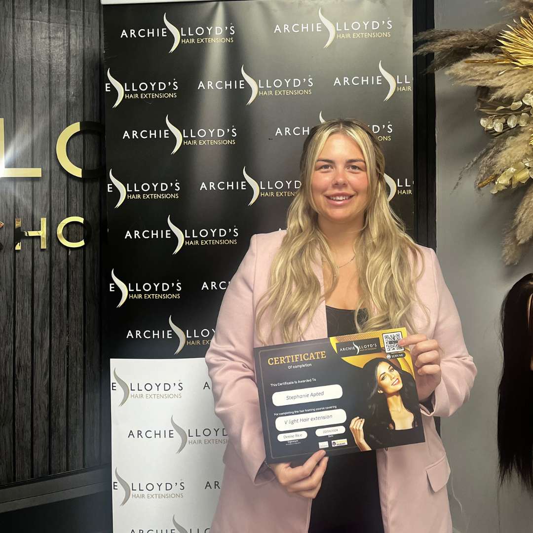 Certified Online V-Light Hair Extensions Course