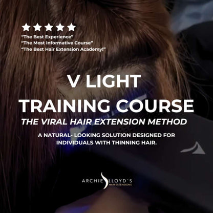 Viral V-Light Hair Extensions Online Course