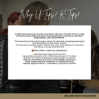 Certified Online U-Tip/ K-Tip / Pre-Bond Hair Extension Course