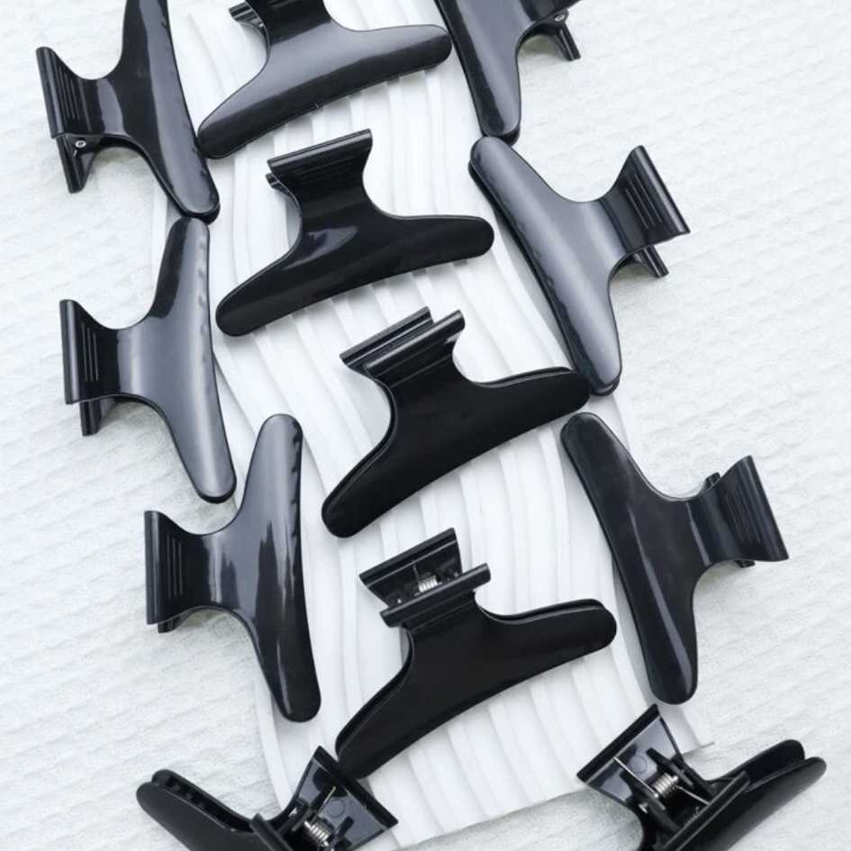 Black Claw Clips- Set of 4