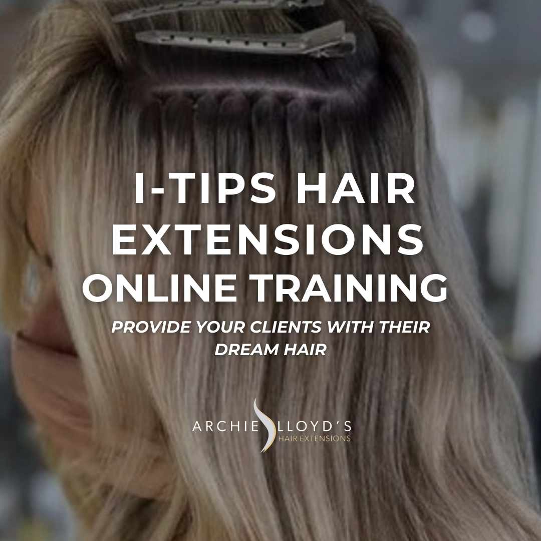 Curso en línea de extensiones de cabello I-Tips