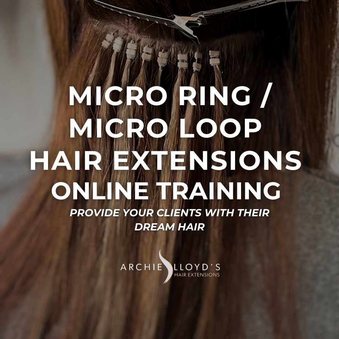 Curso online de extensiones de cabello con microanillos y microbucles