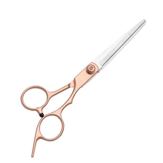 Professional Rose Gold Hair Cutting Scissors