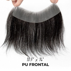 PU Frontal – 10.5” x 16” Human Hair for Mesh Integration