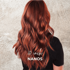 Extensiones de cabello nano de 20 pulgadas de calidad superior