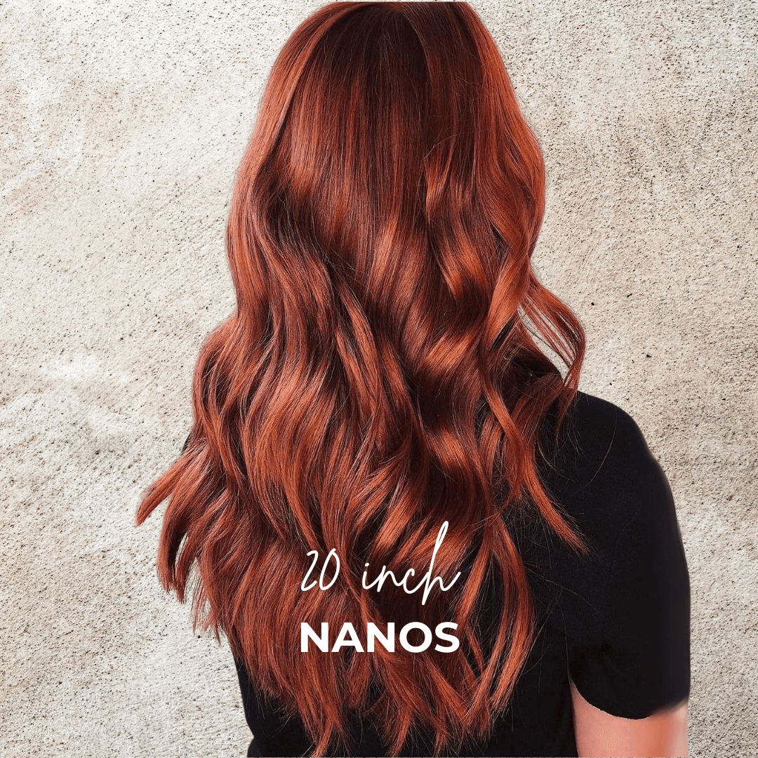 Extensiones de cabello nano de 20 pulgadas de calidad superior