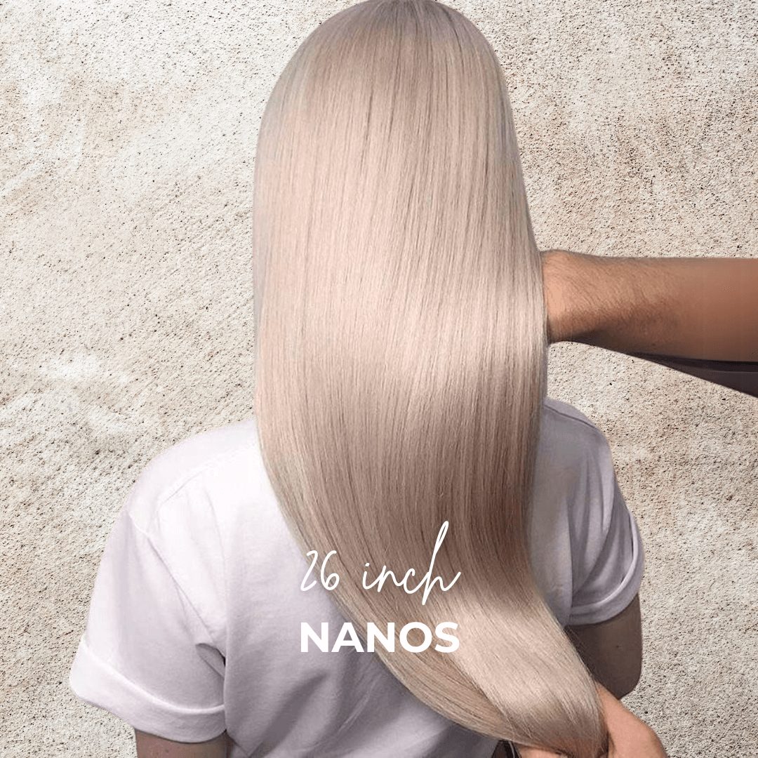 Extensiones de cabello nano personalizadas de 26 pulgadas