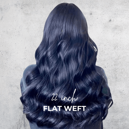 22 Inch Superior Flat Weft Hair Extensions