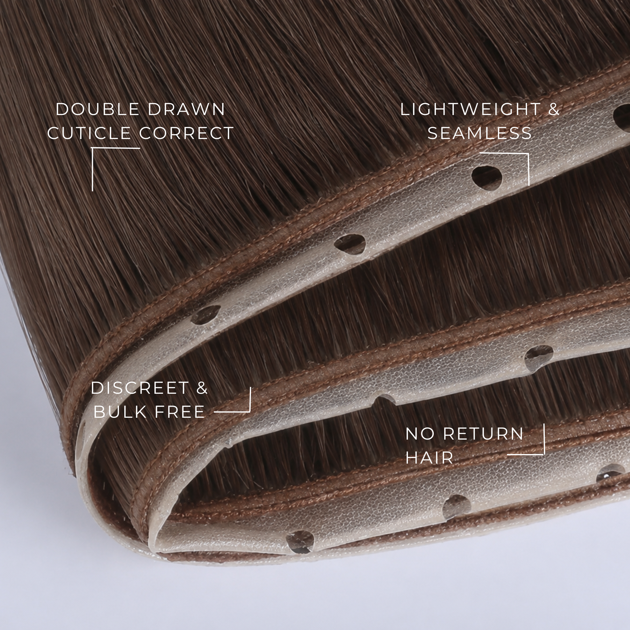 20 Inch Superior Butterfly Weft