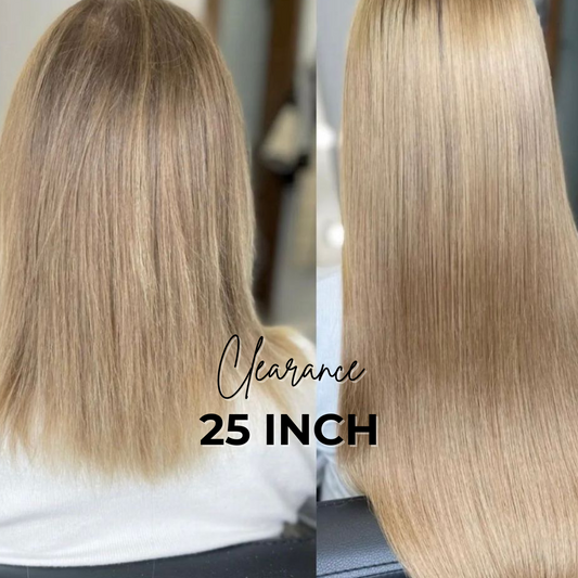 25 inch Clearance Indian Human Hair Extensions