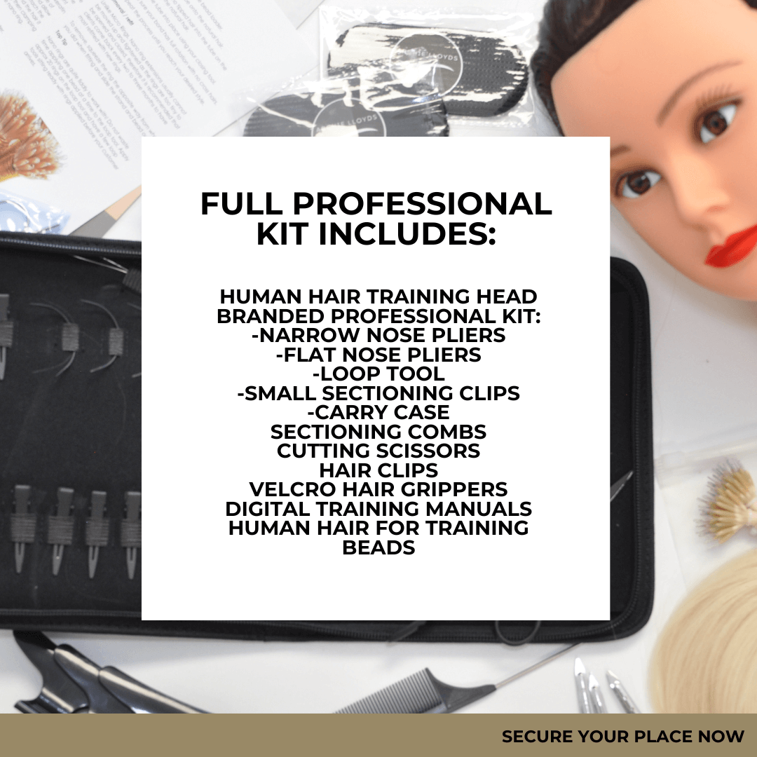 Certified Online Nano Bead Hair Extension  Course