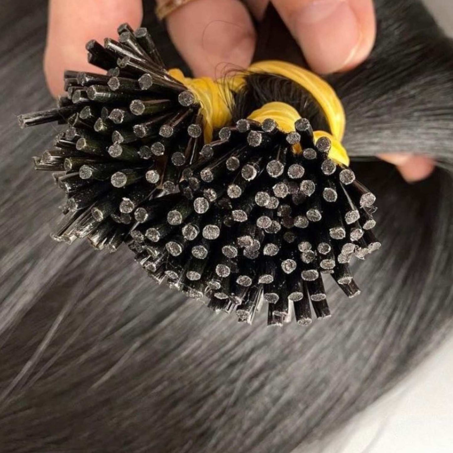 Extensiones de cabello con punta en I personalizadas de 26 pulgadas