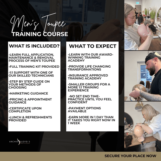 Certified On-Site Toupee / Men's Hair Replacement Course