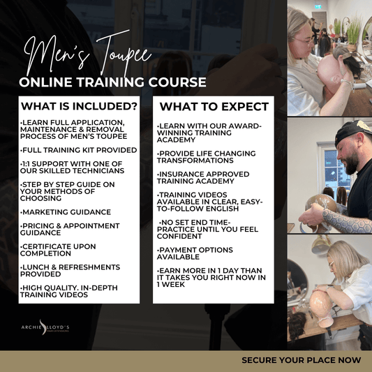 Toupee / Men's Hair Replacement Online Course