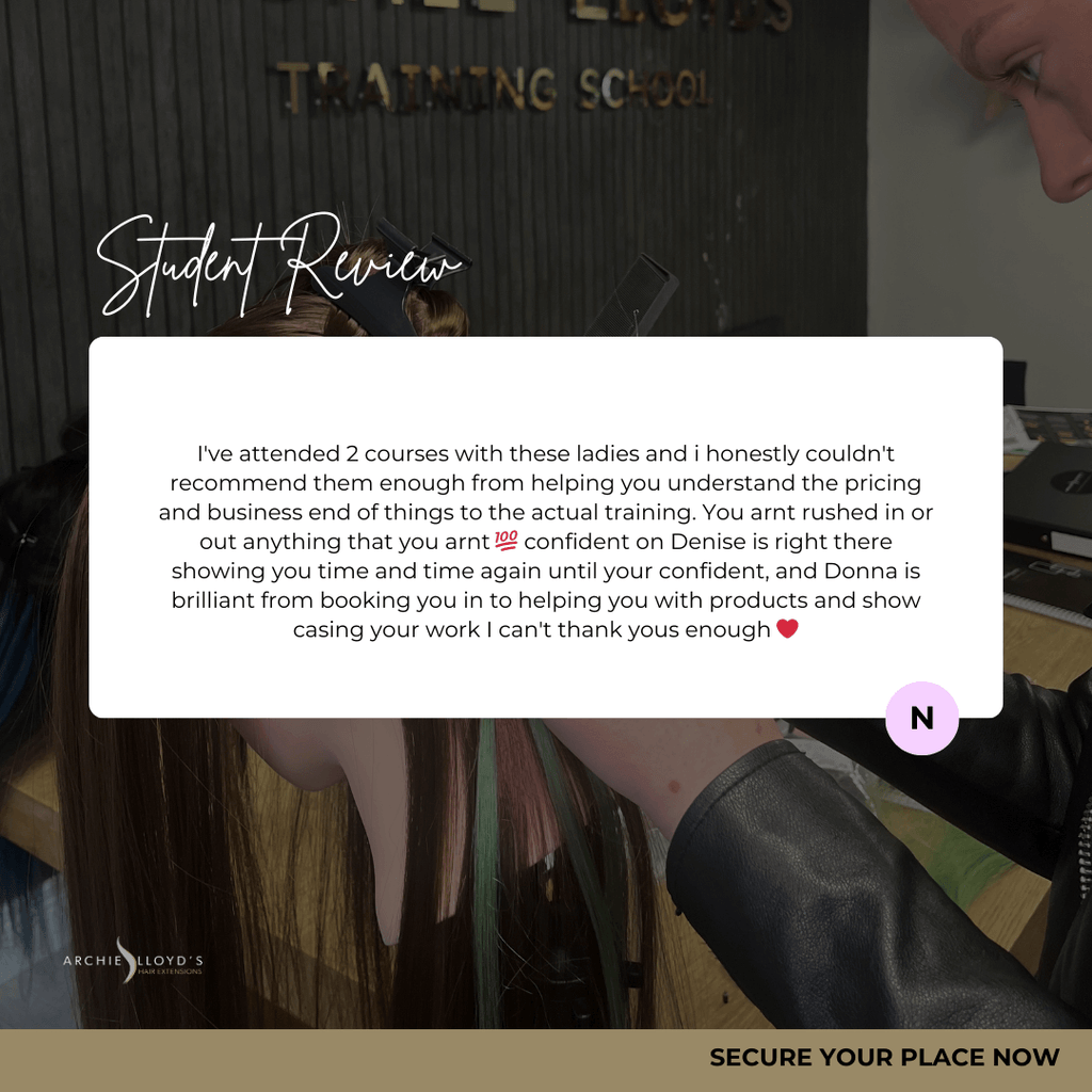Certified Online Nano Bead Hair Extension  Course