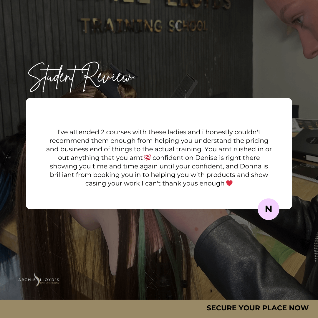 Certified Online Nano Bead Hair Extension  Course