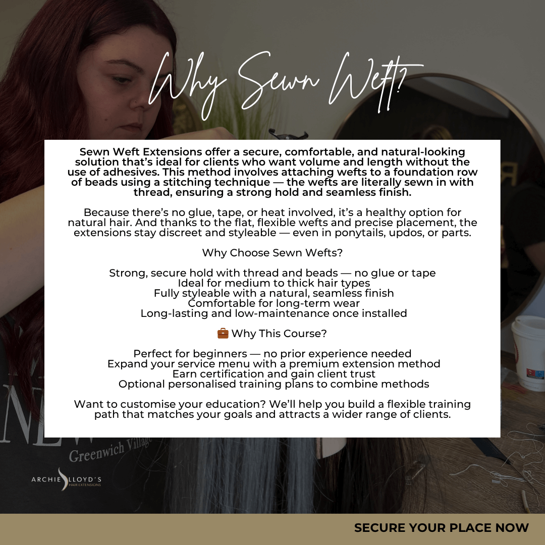 Certified Online Sewn Weft Course