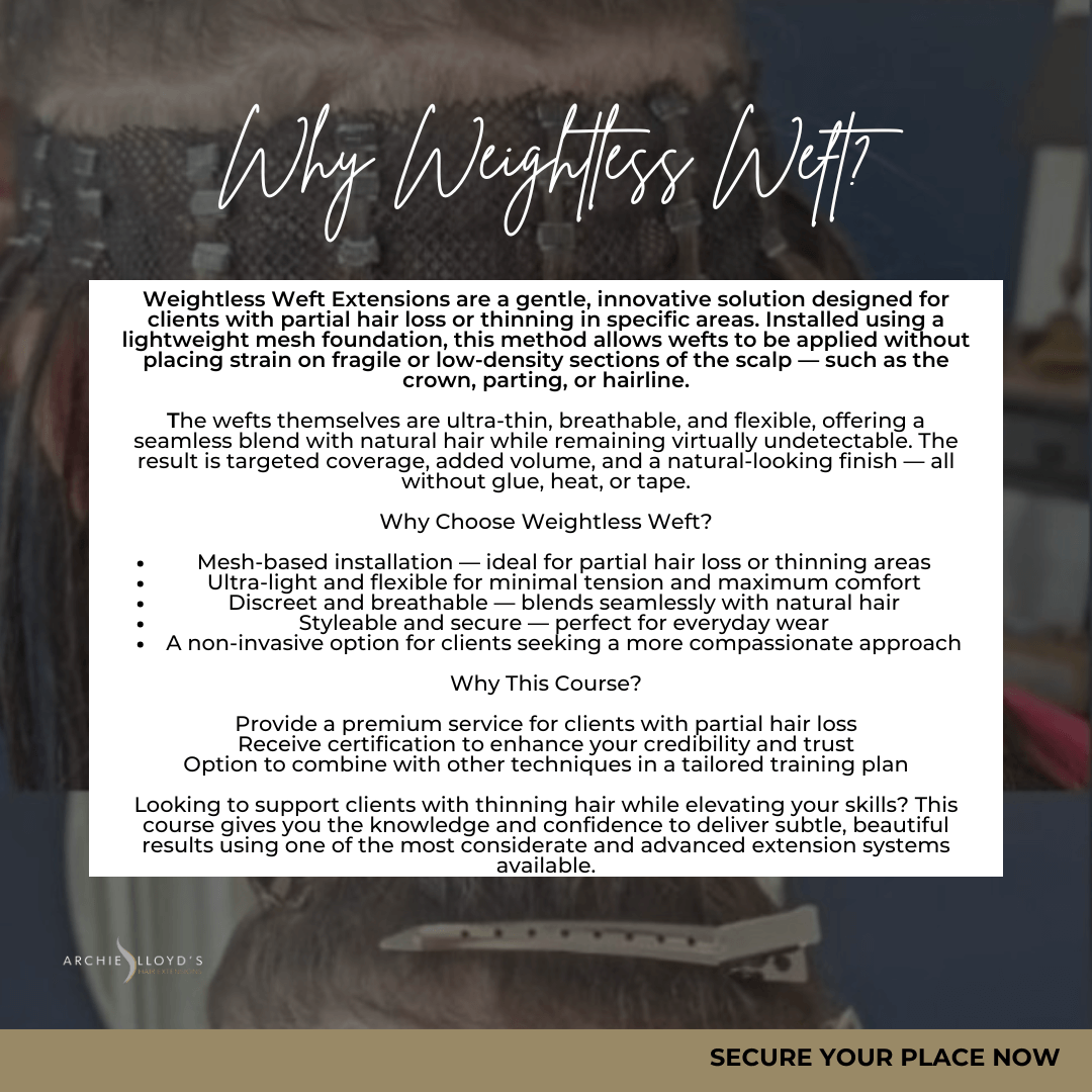 Certified Online Weightless Weft Course