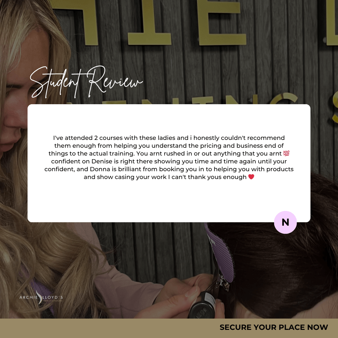 Certified Online V-Light Hair Extensions Course