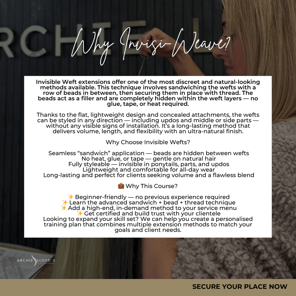 Certified Online Invisible Weft Course