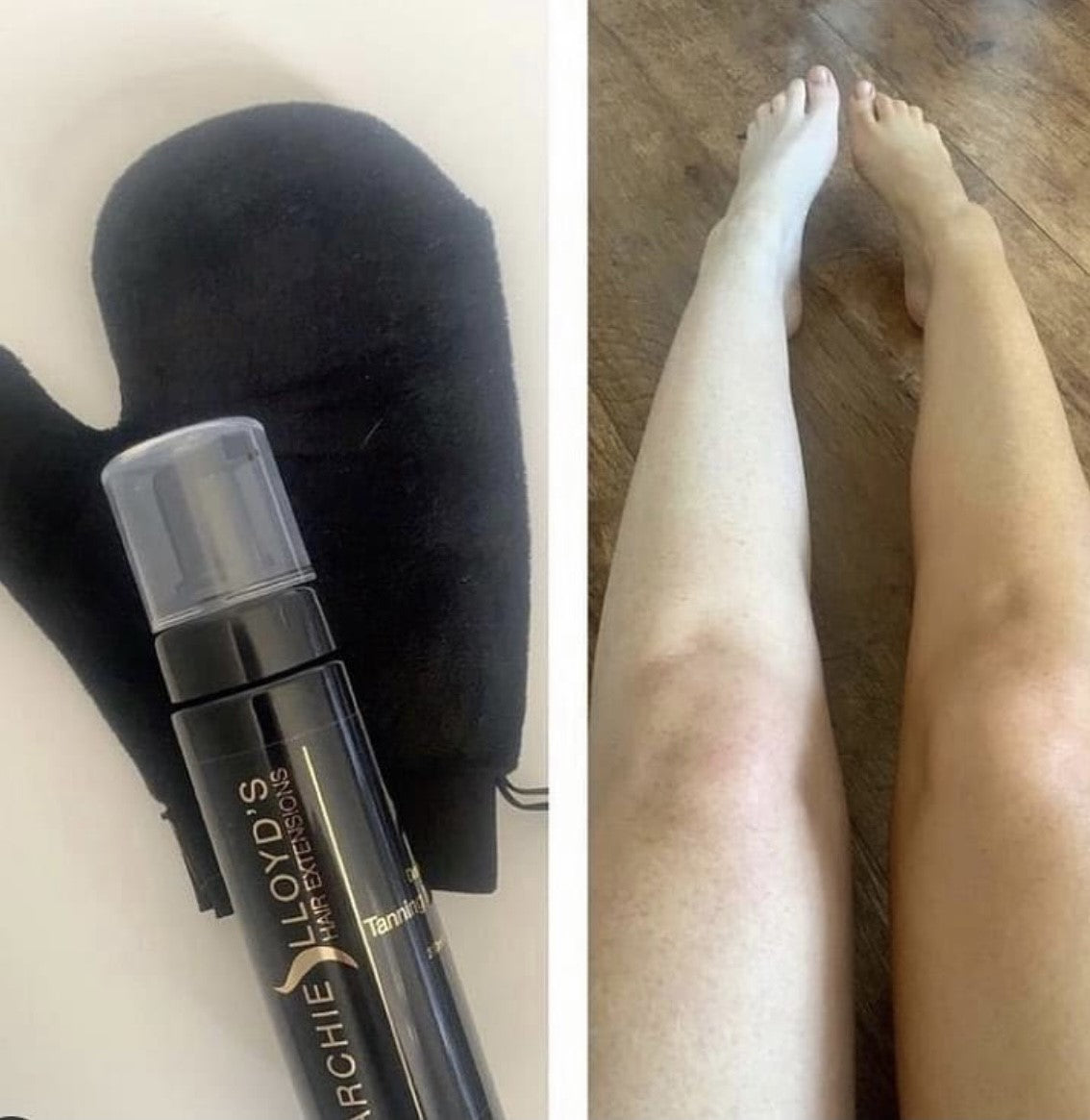 Mousse bronceadora