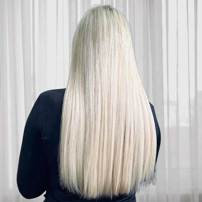 Extensiones de cabello de 18 pulgadas con punta en U/preencoladas