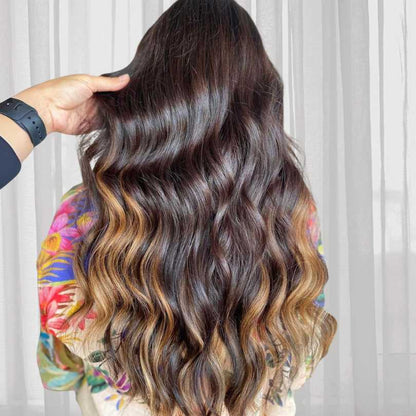 Extensiones de cabello personalizadas de 24 pulgadas con punta en U y preencolado