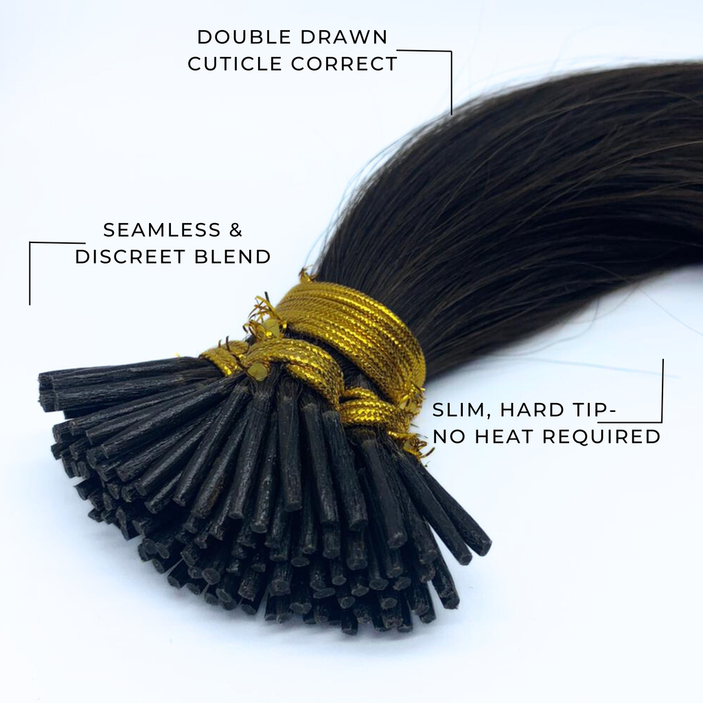 Clearance Shade 99J I-Tips Hair Extensions